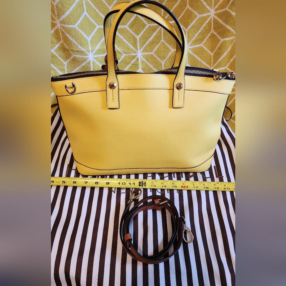 Henri Bendel W 57th tote purse satchel - Picture 12 of 16